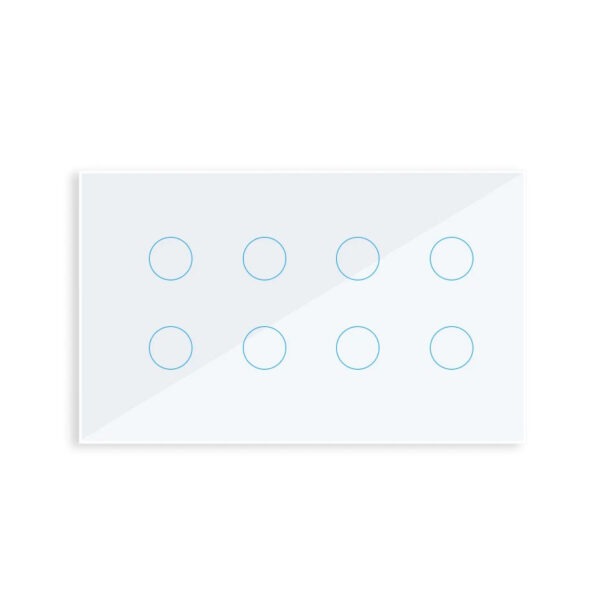 Smart Wifi 8 Gang Touch Wall Switch