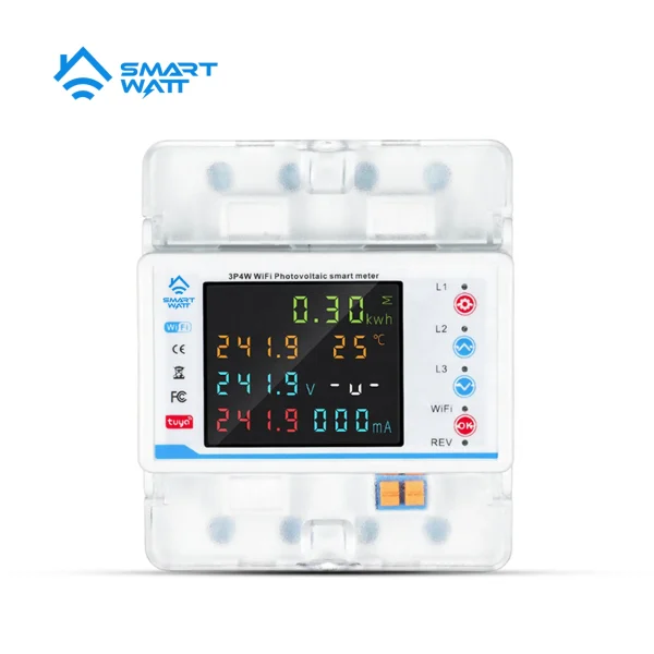 Smart Watt 3 Phase 100A Wifi Meter 22in1