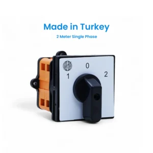 2 Line Rotary Change Over Switch 32A/63A