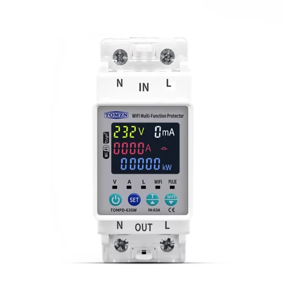 TOMZN Smart WiFi Multi Function Breaker TOMPD-63SW