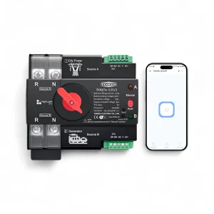Tomzn Smart Wifi ATS Dual Power Automatic Change Over 125A