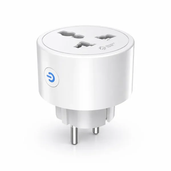 Smart Wifi 2Pin EU Plug to Universal Socket 16A