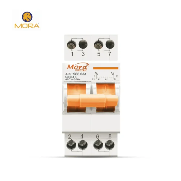 Mora 2P 63A MTS Breaker type changeover