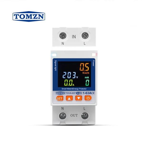 Tomzn Smart WiFi Breaker 63A 10in1 TOVA-63T