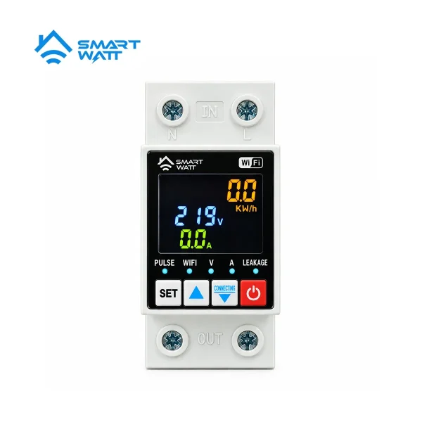 Smart Watt 63A Wifi Breaker 18in1 SWB63-18D